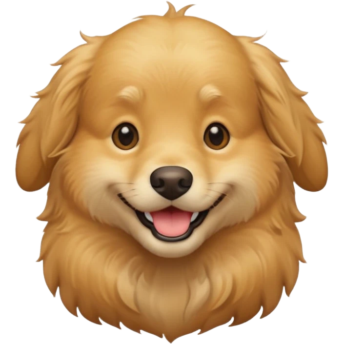 Golden retriever emoji
