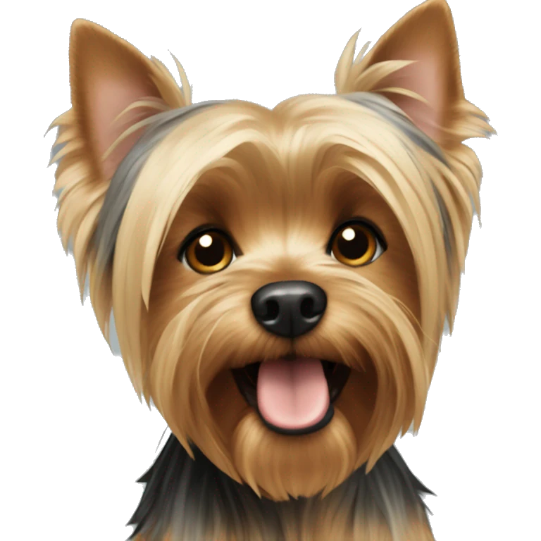 Yorkshire terrier emoji