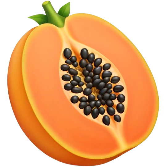 Mamão  emoji