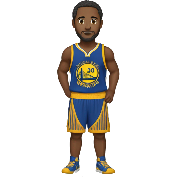 Golden state warrior’s outfit  emoji