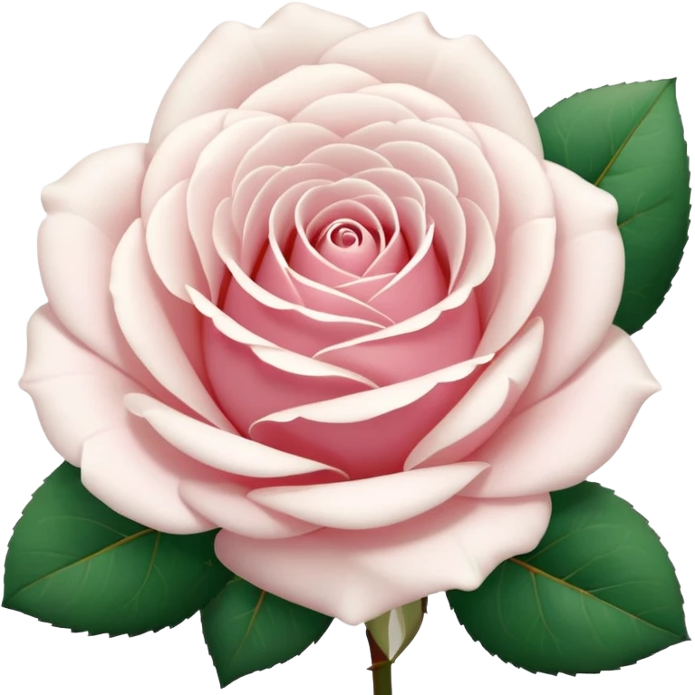 simple white rose, this style 🌸 emoji