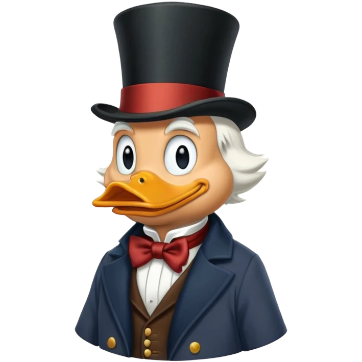 Scrooge McDuck emoji