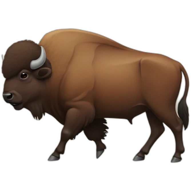 Bison emoji