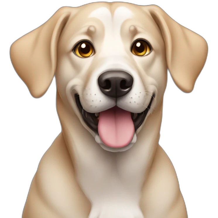 dog with colored eyes emoji