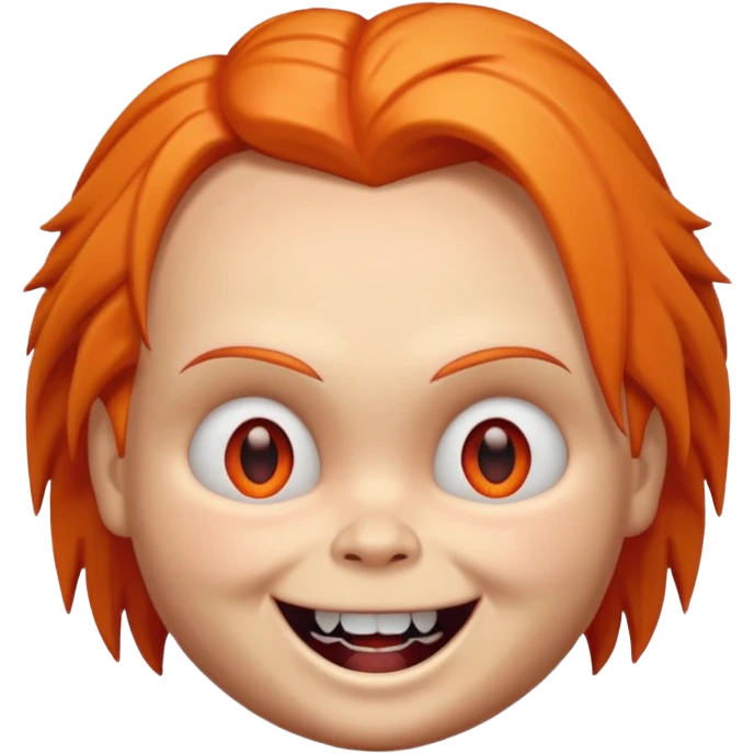 Un emojin de chuky emoji
