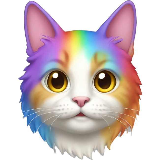 rainbow cat  emoji