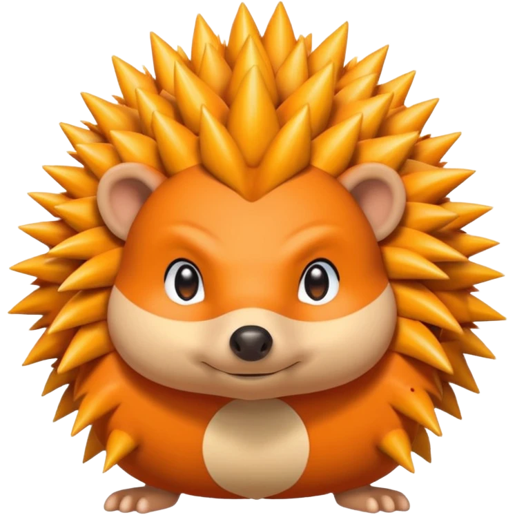 fire bender hedgehog emoji
