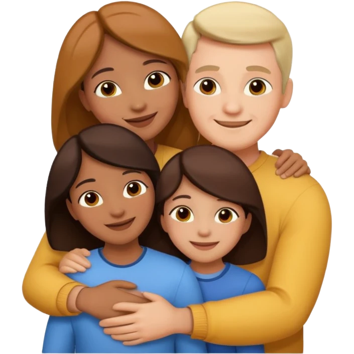 Family hug emoji