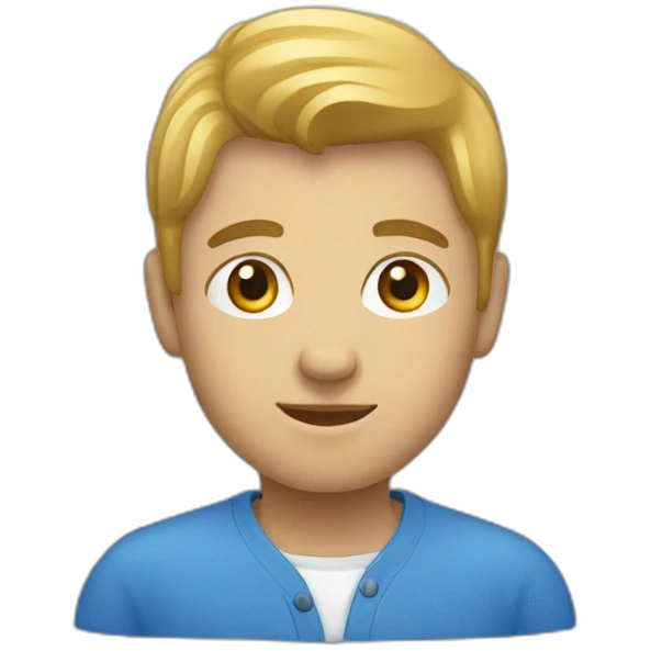 blue icon emoji