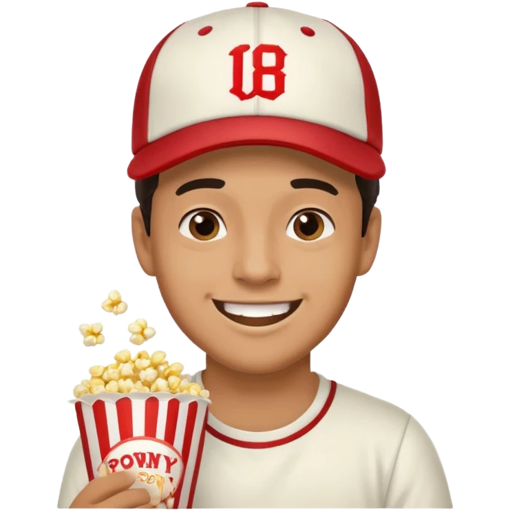 
a man enjoying a movie emoji