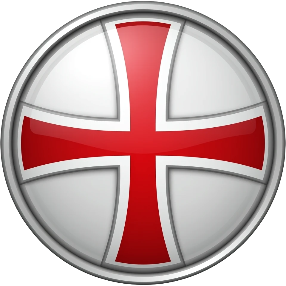 White templar cross emoji