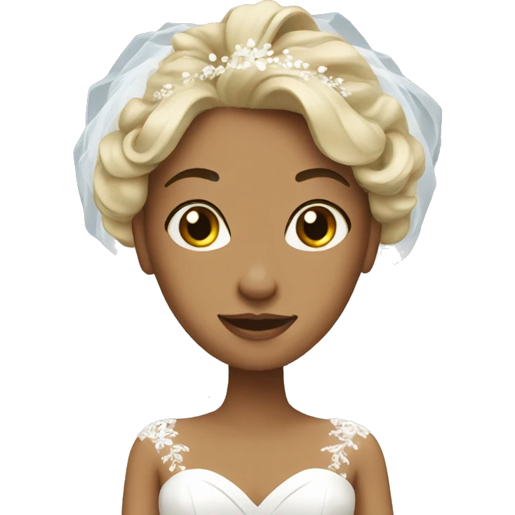 Bride emoji