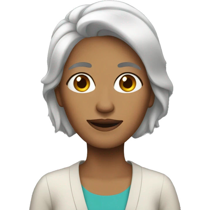 Mujer de 45 años emoji