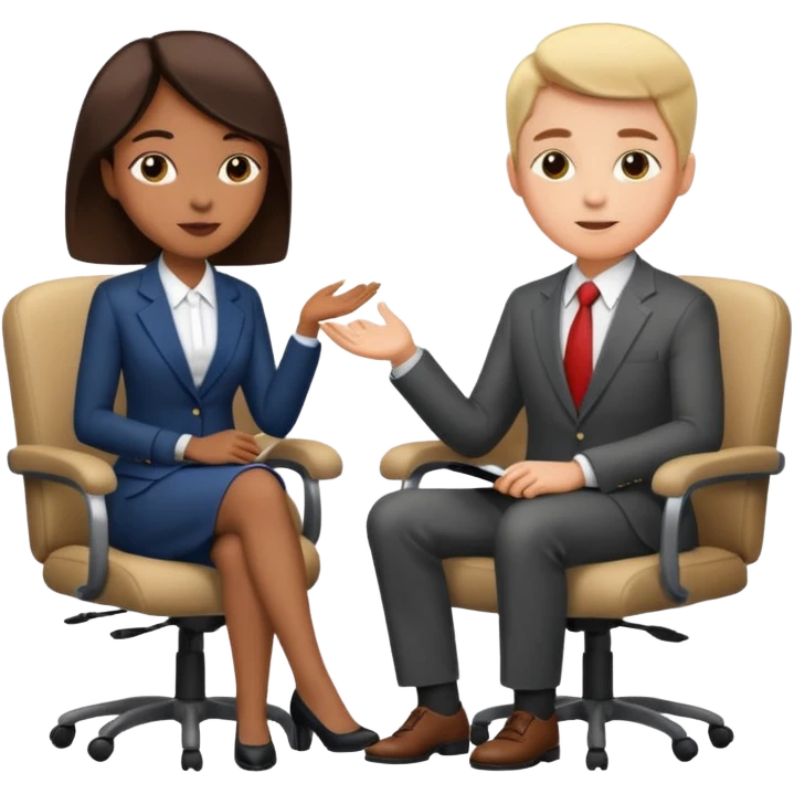 interview style emoji
