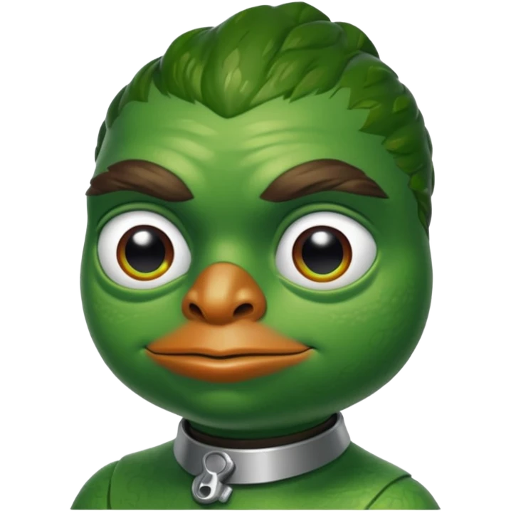 Pepe as ai who using our data and using it smartly  emoji