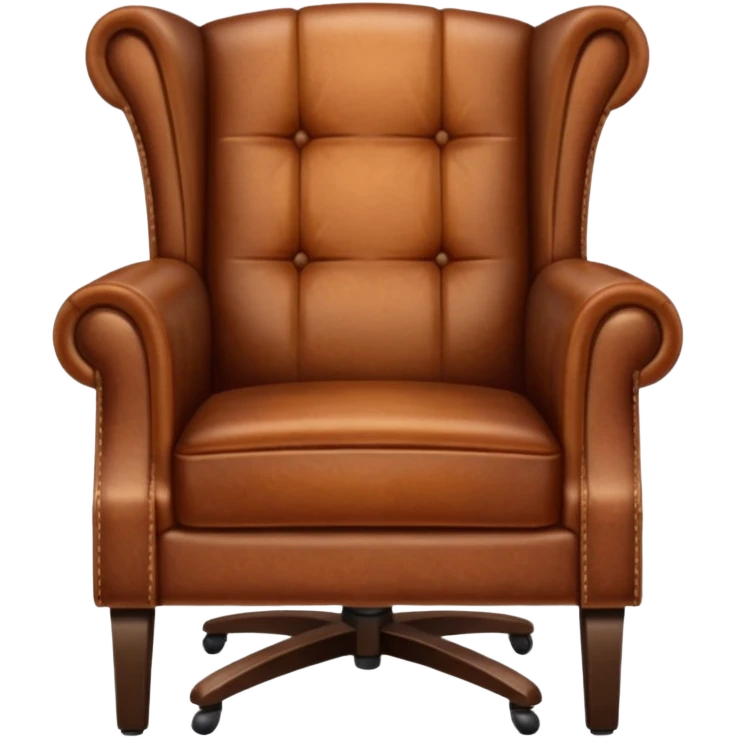 brown Interview chair from Mindhunter TV show emoji
