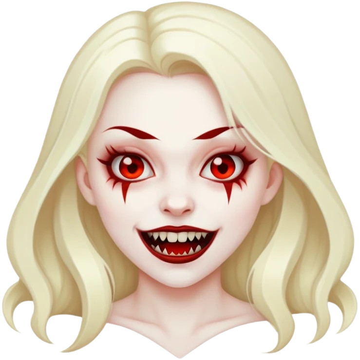 garota vampiro emoji