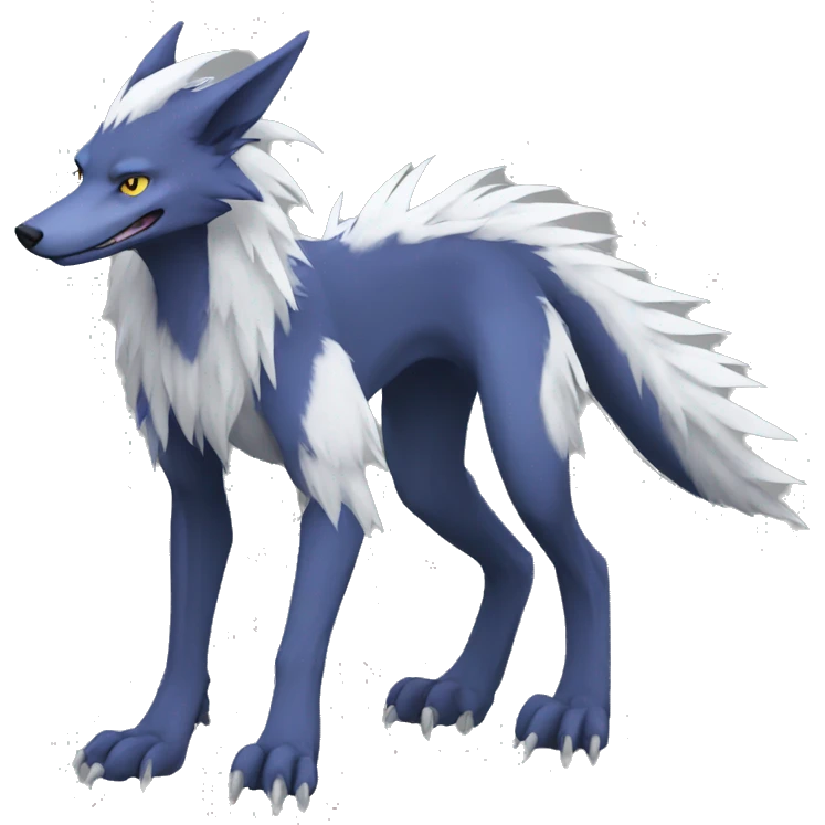 Sergal full body emoji