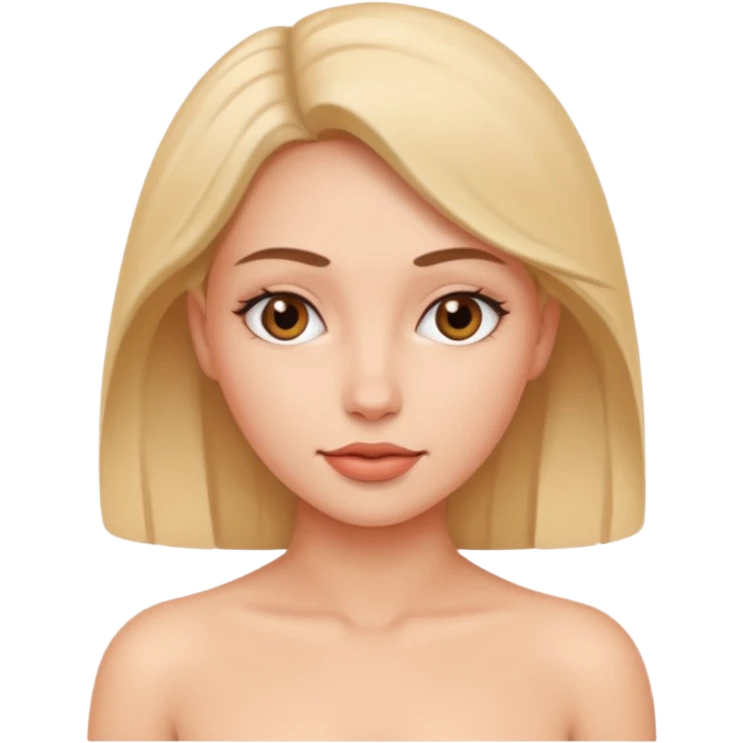 Woman without clothes  emoji