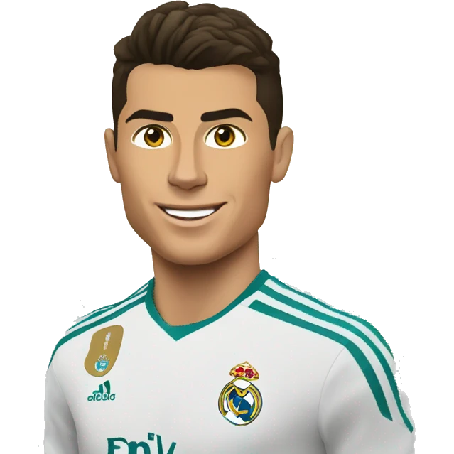 Cristiano Ronaldo on Real Madrid  emoji