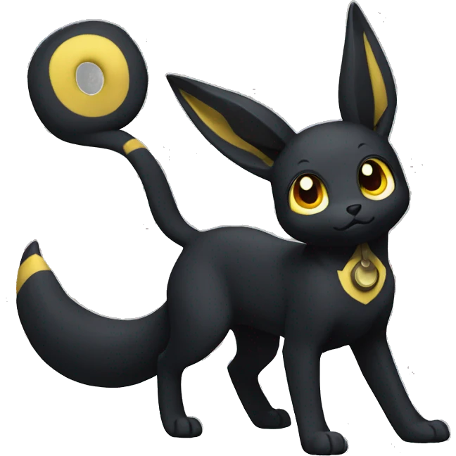 Umbreon full body emoji