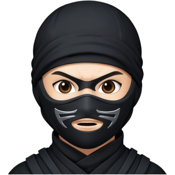 Ninja white emoji
