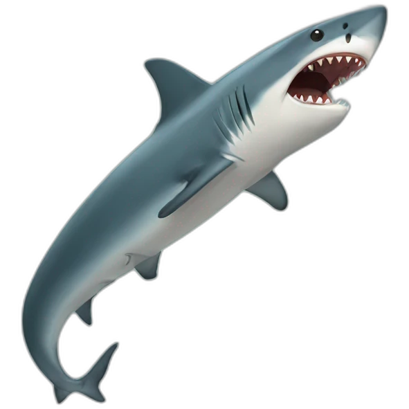 Shark-Snake emoji