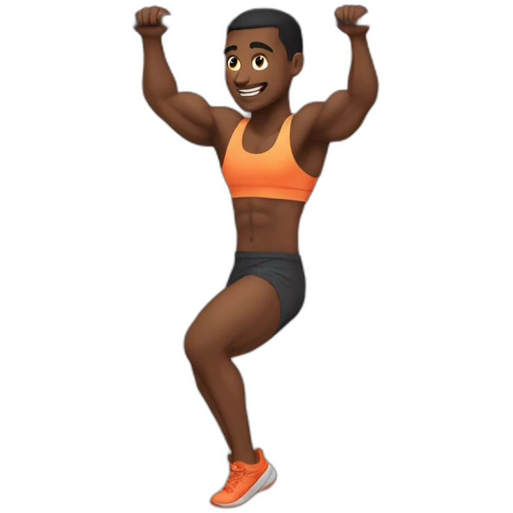 Street workout emoji