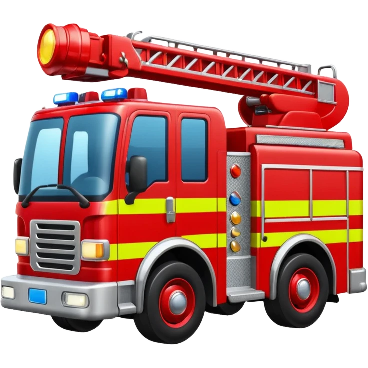 fire engine emoji