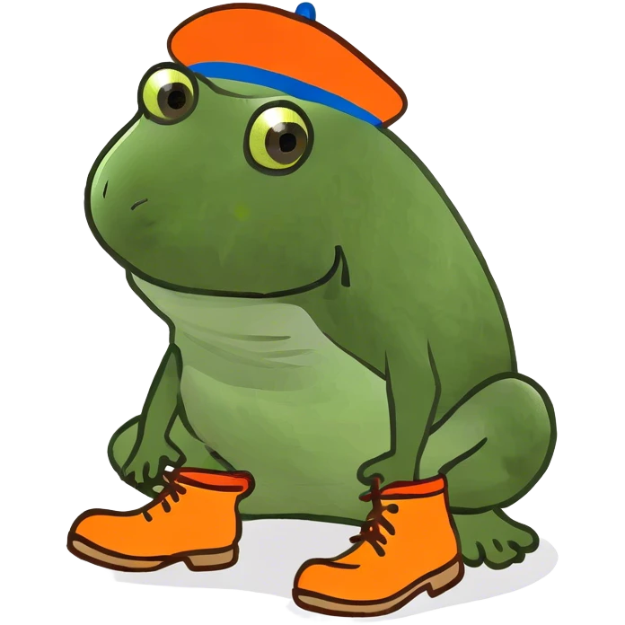 Orange- brown picture emoji