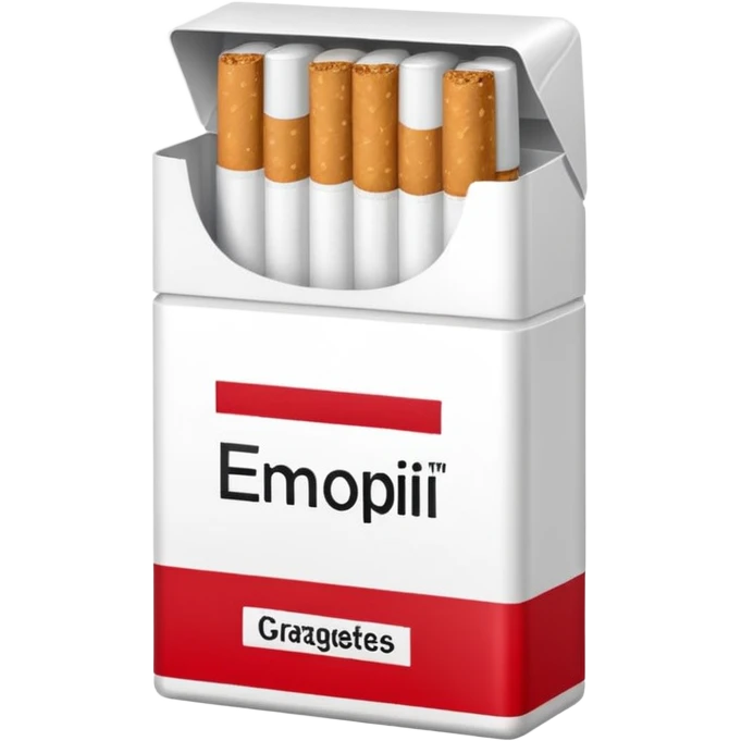 pack of cigarettes, no text emoji