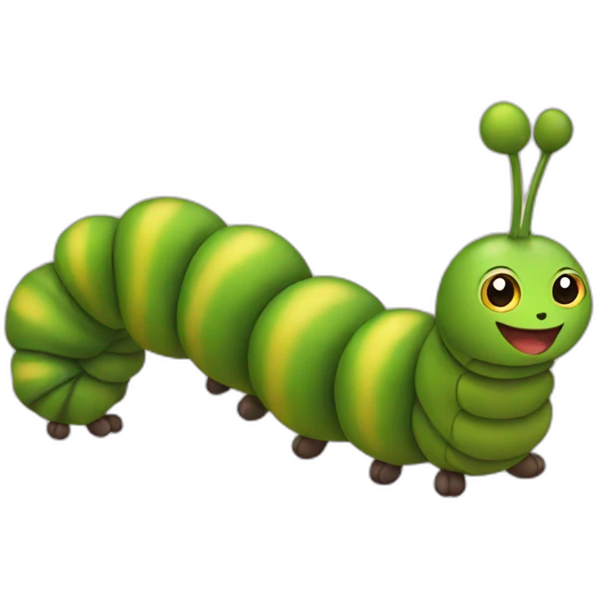 caterpillar emoji