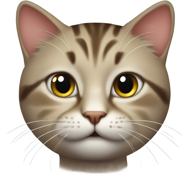 Funny cat emoji