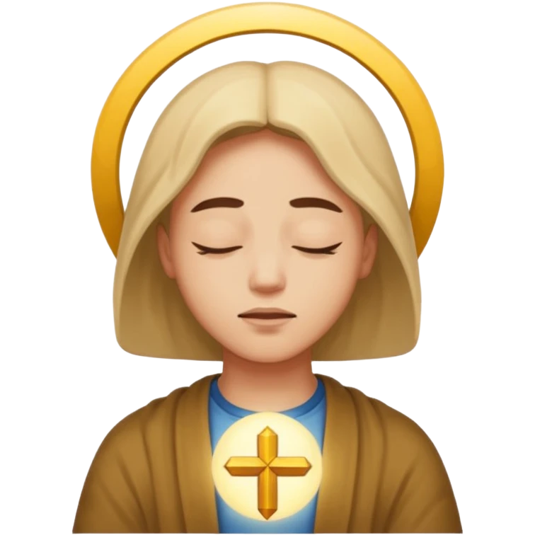 Seeking God emoji