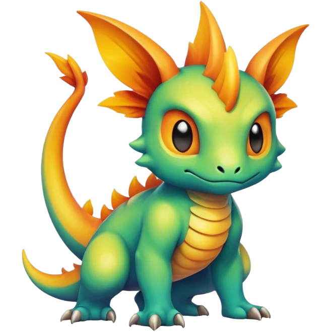  legendary detailed gradients aesthetic-Fakémon-creature-scenery emoji