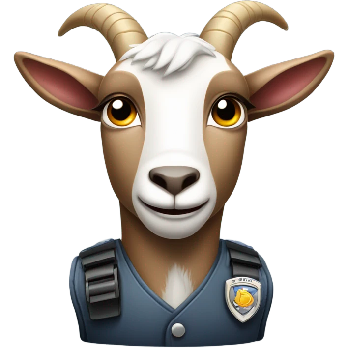 Goat security  emoji