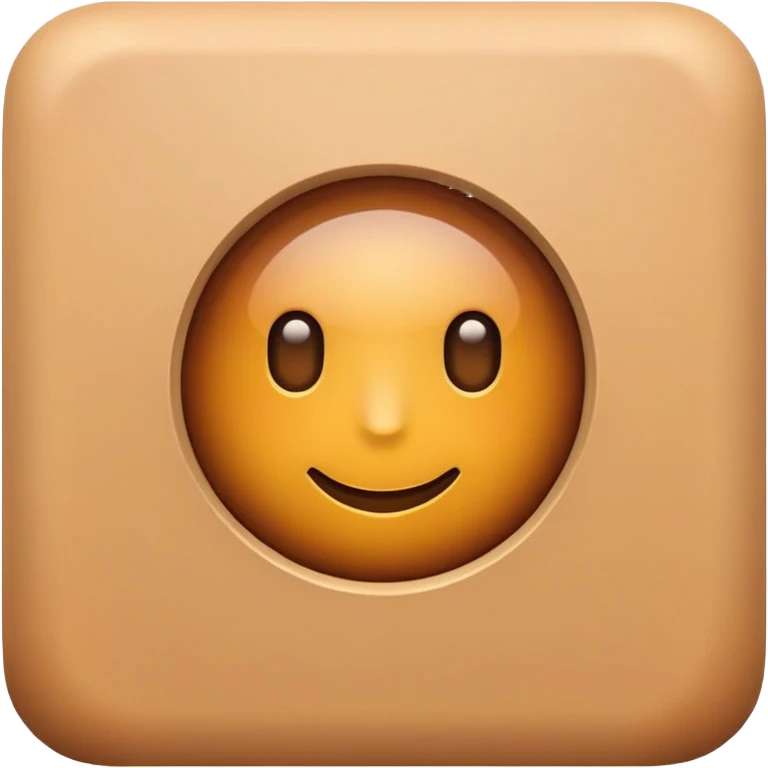 Brown square emoji