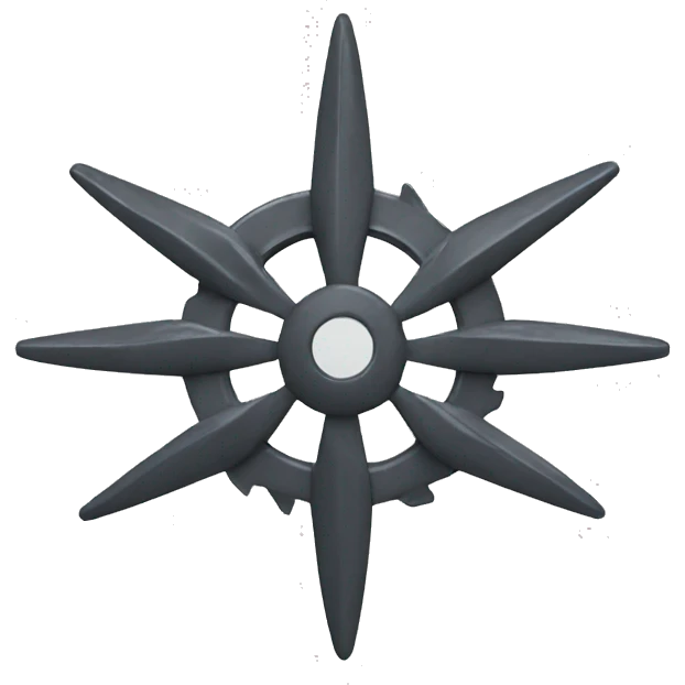 Shuriken school emoji