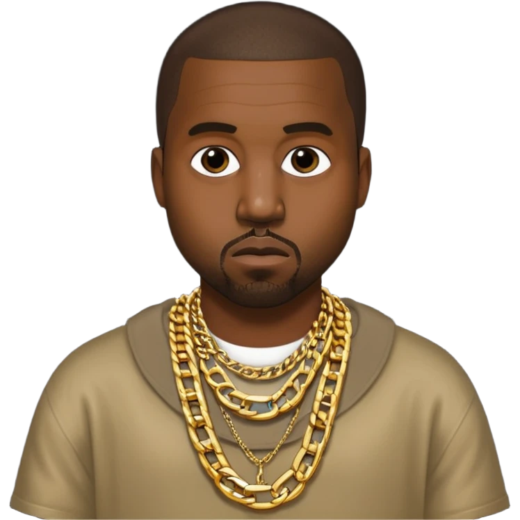kanye west genmoji emoji