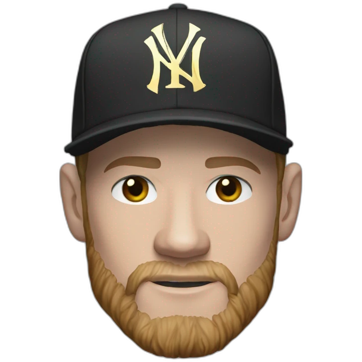 Connor mcgregor in rap cap emoji