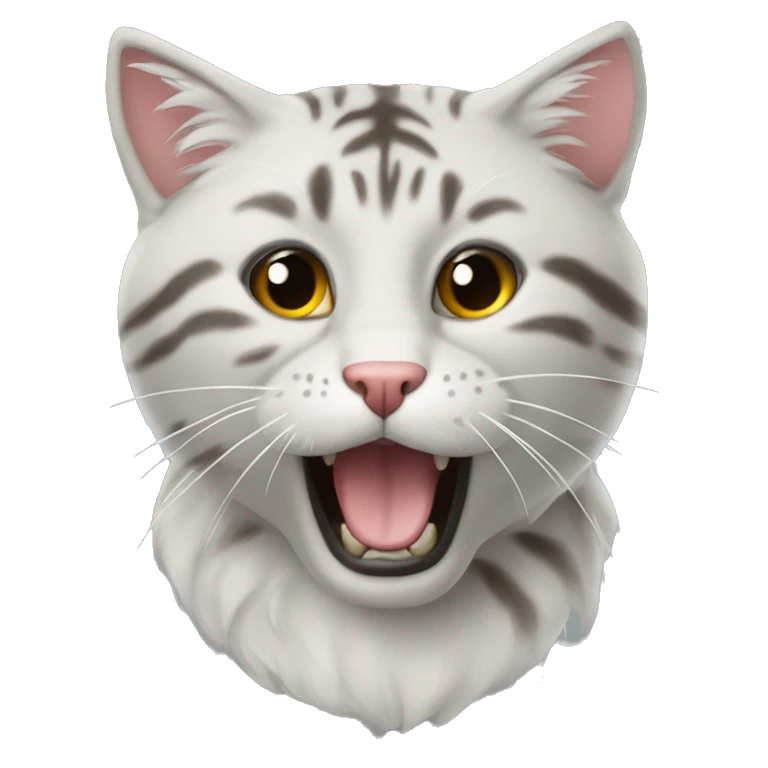 Кот с бантиком  emoji