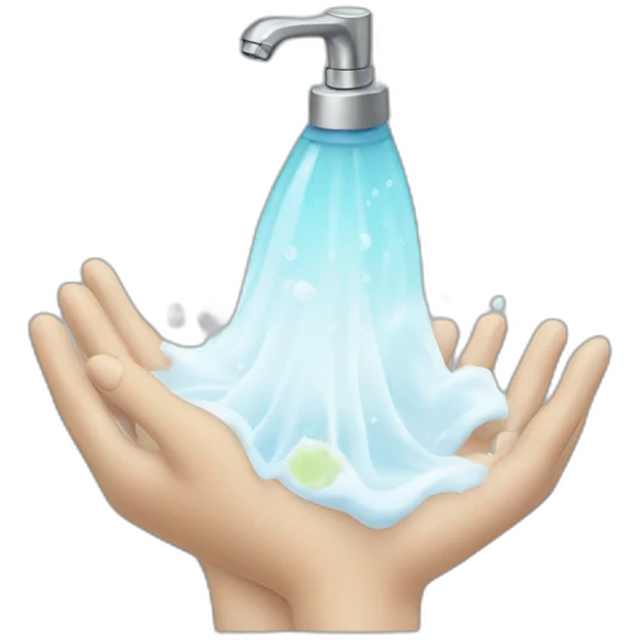 Washing hands emoji