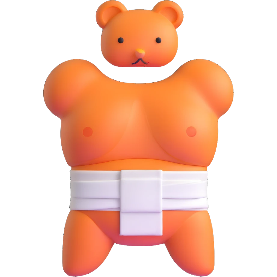 stomach with a bandage, looking cute emoji