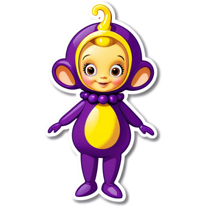 Drag queen teletubby emoji