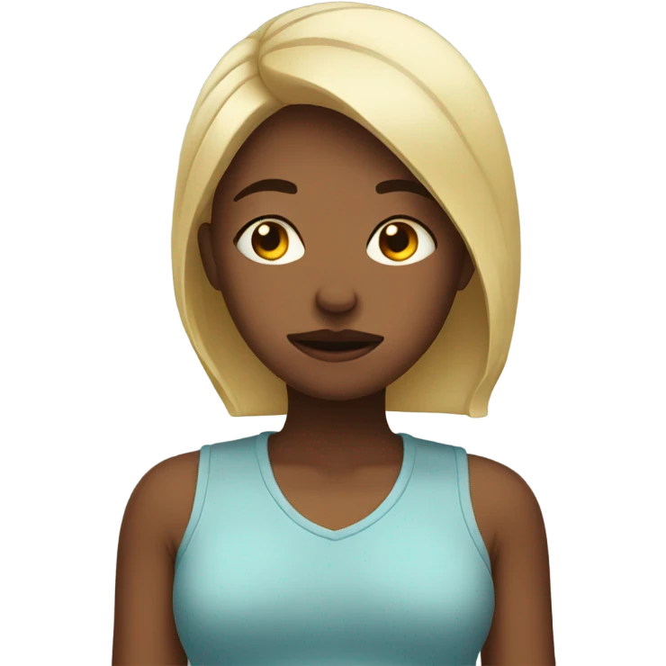 Tired girl emoji