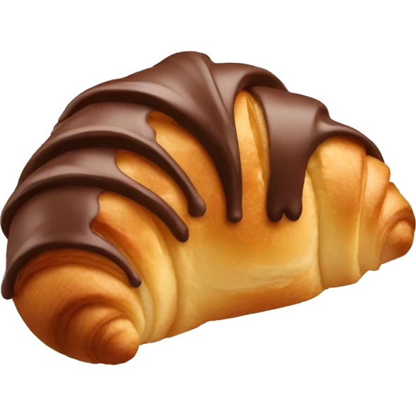 Chocolate croissant  emoji