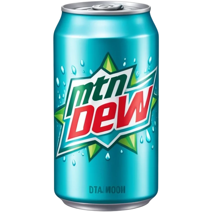 mtn dew baja blast can emoji