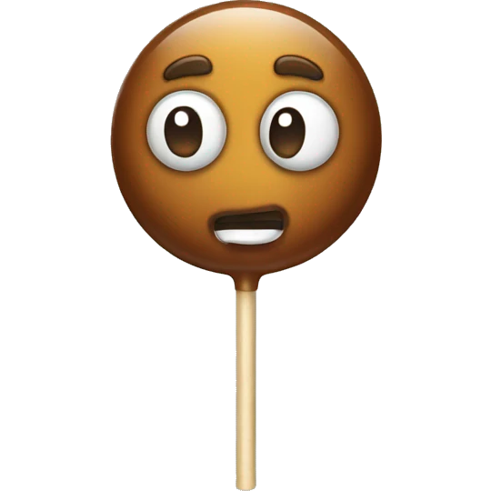 drooling face lollipop emoji