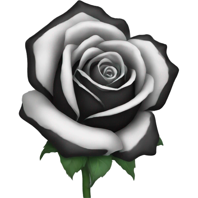 Black rose  emoji