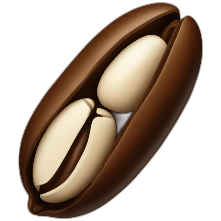 Roasted coffee bean  emoji